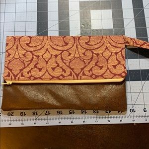 Vegan clutch purse